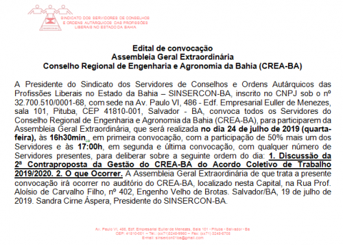 Edital crea 23.07 site